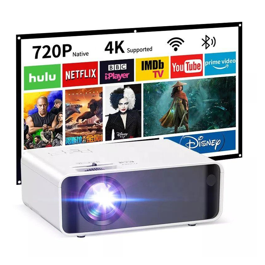 Generic Video Projector Mini Portable Bluetooth 1080p HD Projector
